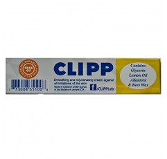 Clipp 핸드 앤 바디 크림 로션 및 네일 케어. 피부의 모든 자극에 대해 부드럽고 활력을 주는 크림입니다. 손/손톱 위에 정상적으로 사용하면 손톱을 강화하는 것으로 알려져 있습니다.