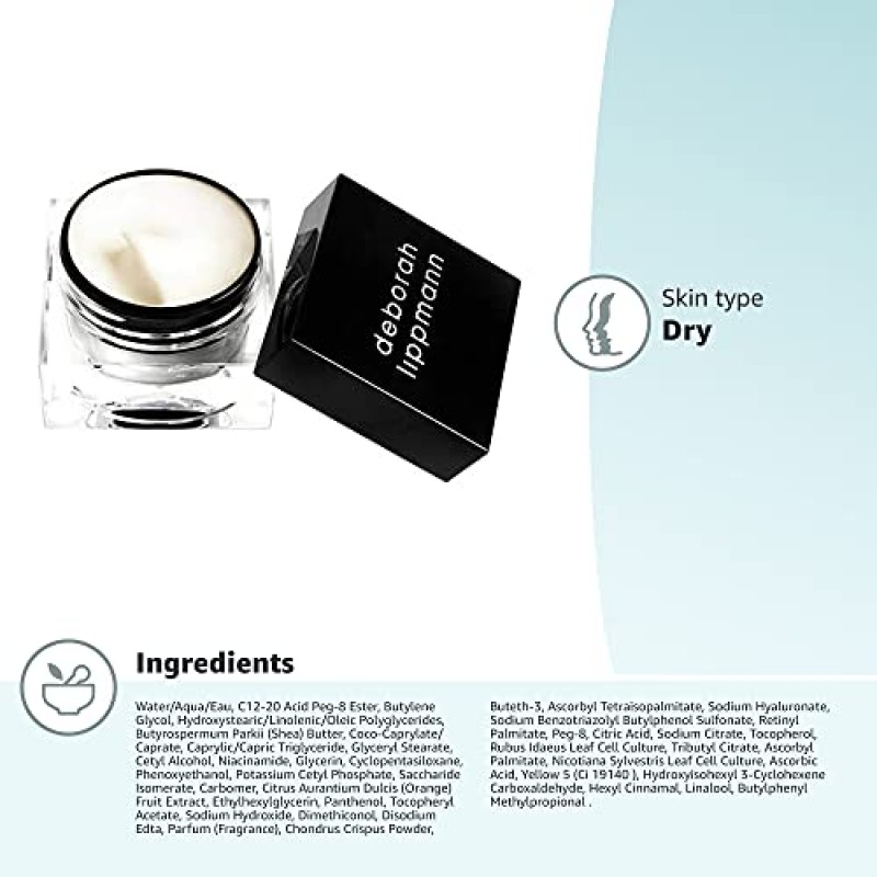 deborah lippmann The Cure 울트라 너리싱 큐티클 리페어 크림, 0.34온스(1팩)