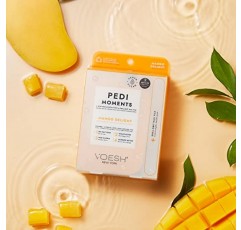 VOESH Pedi Moments, 상자에 담긴 페디 2세트 4단계 + 네일 파일, 스파 페디큐어 키트, 네일 키트, 홈 페디, 페디큐어 준비, 페디큐어 용품, 셀프 케어 키트