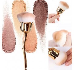 DANNEASY 2pcs 네일 더스트 브러쉬 로즈 네일 브러쉬 청소용 더스트 네일 파우더 브러쉬 네일 더스터 메이크업 블러쉬 브러쉬 아크릴 네일 아트 브러쉬 네일 도구 키트
