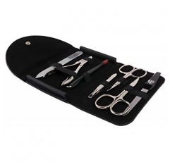 3 Swords Germany - 브랜드 품질 7피스 매니큐어 페디큐어 키트 세트 - 네일 관리 도구 - Made in Solingen Germany (234)