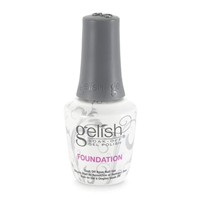 Gelish Terrific Trio Essentials 15mL Basix 케어 속오프 매니큐어 젤 매니큐어 키트(파운데이션, pH 본드 및 탑 잇 오프 젤 포함)