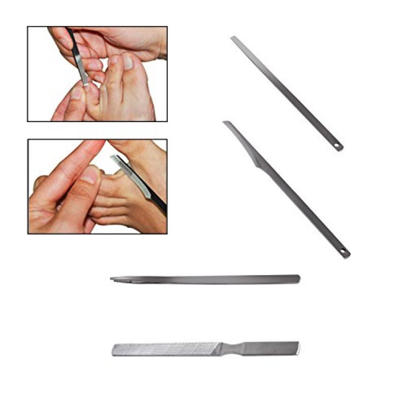 NKTM 네일 도구, 남성용 손질 키트 손톱깎이 세트 남성용 작은 선물 페디큐어 도구 매니큐어 키트 네일 케어 키트 남성용 손톱 손질 키트 남성용 매니큐어 세트 남성용 여성용 손톱깎이 7 피스