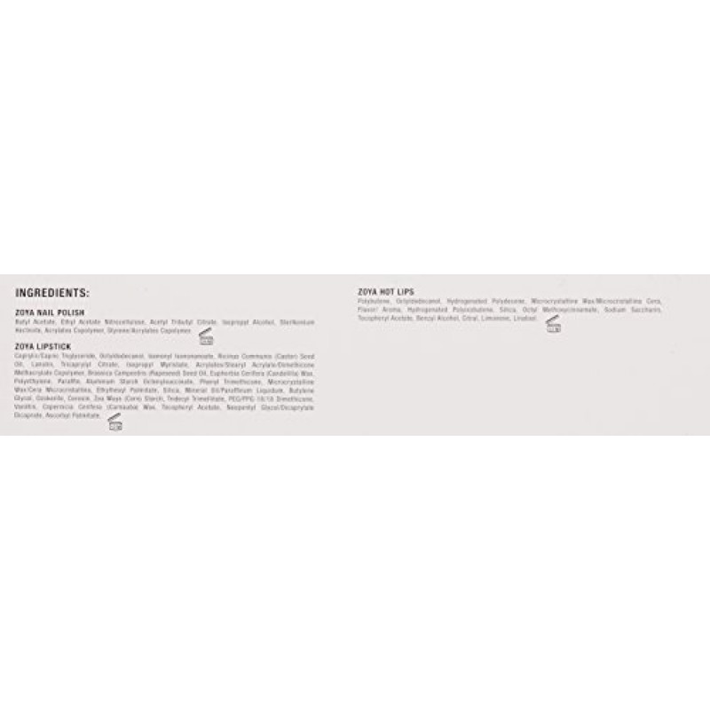 Zoya 폴리쉬 쿼드 네일 폴리시, Under The Mistletoe, 0.5 Fl Oz (4팩)