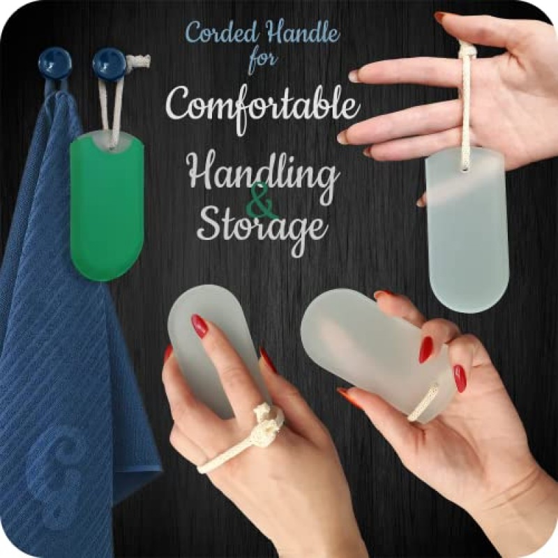 정품 체코산 유리 발 파일 - 부드러운 각질 제거제, 페디큐어 및 스파 거친 피부 세정기, 전문 발톱 및 발뒤꿈치 관리, 에칭된 다양한 모래 표면, Gladzy의 EU 품질 - 전체 영역 에칭