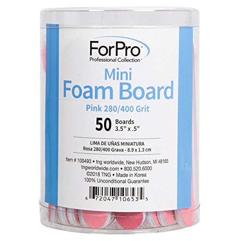 ForPro 미니 폼 보드, 양면 네일 줄, 280/400방, 3.5