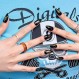 Press on Nails Medium - GLAMERMAID 수제 젤 고딕 블랙 젤리 젤 접착제, 썬 갤럭시 디자인, 짧은 아몬드 재사용 가능 24Pcs UV 마감 가짜 손톱 아크릴 거짓 손톱 매니큐어 키트 여성용 선물