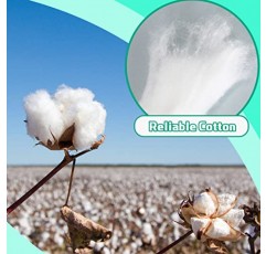 살롱 면 은색 면 코일용 Mixweer 면 롤 520피트 청소, 피부 관리, 매니큐어, 살롱 면 코일 1800g, 사용하기 쉬운 2파운드 면 코일