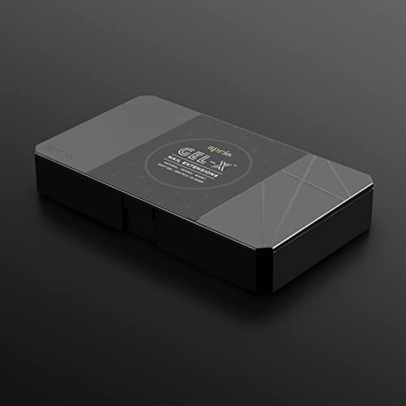 Apres Nail Gel-X 내추럴 라운드 팁 짧은 상자 | 500개의 Gel-X 팁 | 프리미엄 품질 | 10 사이즈 0-9 | 사이즈 00 없음 | 2022년 버전