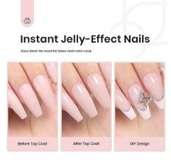 딱정벌레 젤 폴리쉬 240 Pcs 컬러 네일 팁 쉬운 네일 확장을 위한 소프트 젤 풀 커버 네일 팁 15 사이즈 미디엄 코핀 아크릴 네일 디자인 뉴트럴 핑크 가짜 프레스 손톱에 올 시즌 선물