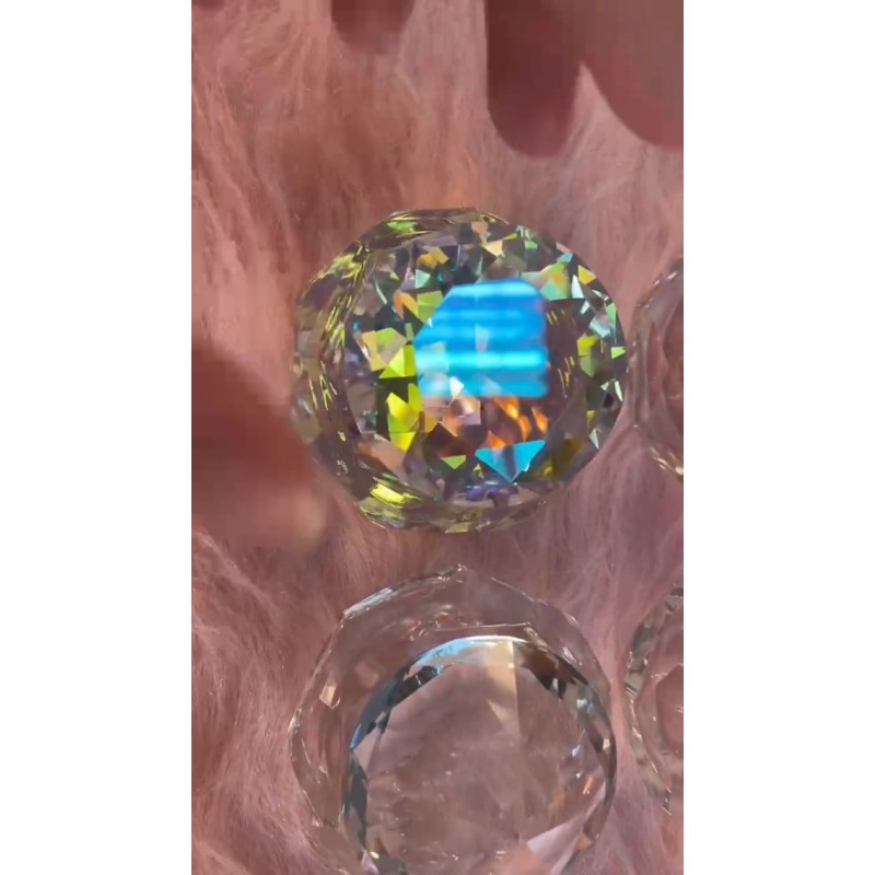 MS.ING 2 조각 네일 아트 용 크리스탈 유리 Dappen 접시 뚜껑이있는 모노머 컵 크리스탈 그릇 유리 접시 유리 손톱 컵 액체 네일 아트 매니큐어 관리 도구 (2 개-다색)