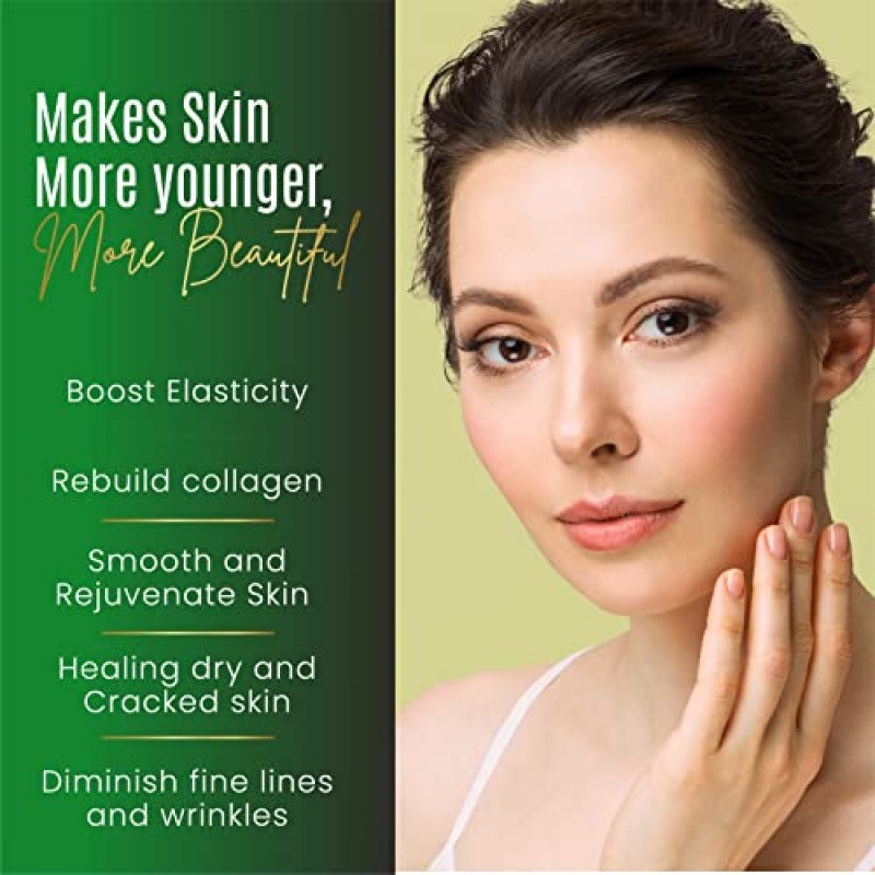 DERMAXGEN 아르간 오일 -100% 유기농 및 냉간 압착 모로코 오일 - 얼굴, 머리카락, 피부 및 손톱, 여드름 흉터, 주름 방지를 위한 노화 방지 보습 트리트먼트. (4FL OZ)