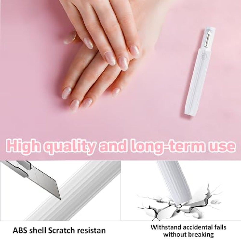 전기 손톱깎이, 립스틱 모양 손톱 트리머, USB 충전식, 안전 손톱 절단기, 표시등이 있는 정방향 및 역방향 회전, 남성 여성을 위한 전문 매니큐어 네일 도구