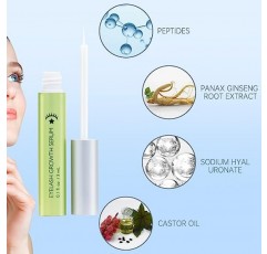 래쉬 세럼 - 자연스럽고 풍성하고 길어 보이는 속눈썹과 눈썹을 위한 속눈썹 성장 세럼 급속하게 자라는 속눈썹을 강화하고 잔인함을 주지 않습니다.
