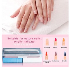18Pcs 네일 파일 세트 블랙 스트레이트 에머리 보드 회색 곡선 손톱 파일 전문 매니큐어 도구 키트 직사각형 네일 버퍼 블록 네일 케어 파일 버퍼 도구