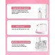 네일 드릴, 젤 네일용 무선 전기 네일 파일 여성용 Efile 매니큐어 키트 충전식 무선 드릴 para Uñas 전문 네일 드릴 머신 아크릴 젤 네일용 네일 그라인더 화이트