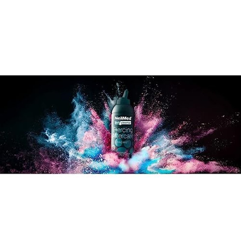 NeilMed NeilCleanse 피어싱 애프터케어, 파인 미스트, 6.3액량 온스