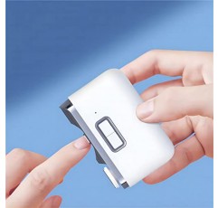 2 in 1 전기 손톱깎이, 전기 연마 자동 손톱깎이 프로 라이트 트리머 네일 커터 매니큐어 아기 노인 간호 도구