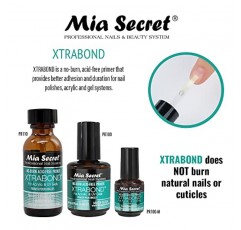 Mia Secret 프로페셔널 네일 준비 pH 밸런스 탈수기 및 XtraBond 무산소 프라이머 0.5온스 +