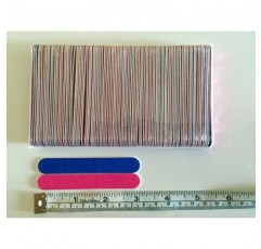 새로운 200 PCS 일회용 전문 뷰티 케어 네일 파일 100/240 그릿 네일 버퍼 버핑 슬림 크레센트 도구 유아 아기 네일 파일