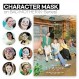 에피엘 캐릭터 시트 마스크 | 애니멀 스파 마스크 | -모든 피부용 | 여성을 위한 스파 선물, 자녀를 위한 생일 파티 선물, 걸스 나이트, 스킨케어 파티, 스타킹 스터퍼(6팩 모듬)