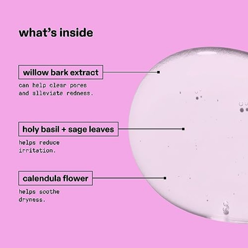 Starface x Hello Kitty 스페이스 워시 포밍 페이셜 클렌저, 버드나무 껍질 추출물로 제작, 파라벤 없음, 황산염 없음, 모든 피부 타입에 순함, 4.2온스