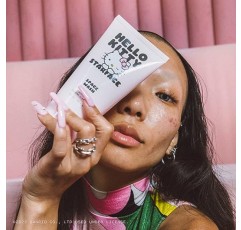 Starface x Hello Kitty 스페이스 워시 포밍 페이셜 클렌저, 버드나무 껍질 추출물로 제작, 파라벤 없음, 황산염 없음, 모든 피부 타입에 순함, 4.2온스