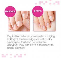 Nail Tek Protection Plus 3, 단단하고 부서지기 쉬운 손톱을 위한 손톱 강화제, 0.5oz, 1팩