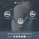 Hydréa London Extra Tough FSC® 인증 너도밤나무 목재 네일 브러쉬, 단단한 선인장 강모 트윈 팩 포함
