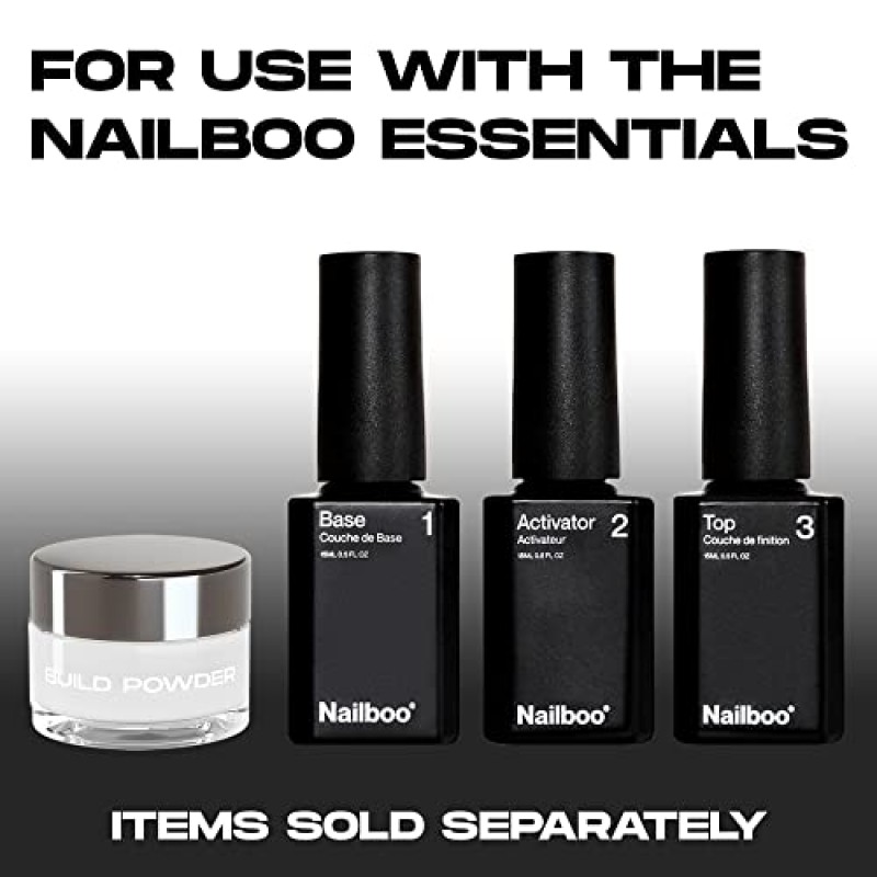 Nailboo PREMIUM(복숭아 글리터) 솔라 쉬머 네일 딥 파우더 DIY 네일 딥 파우더 오랫동안 지속되는 딥 네일 네일 딥 강화제 UV 램프가 필요하지 않으며 Nailboo Essential Liquids와 함께 사용 0.5oz.