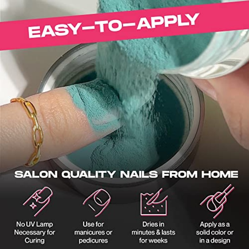 Nailboo PREMIUM(복숭아 글리터) 솔라 쉬머 네일 딥 파우더 DIY 네일 딥 파우더 오랫동안 지속되는 딥 네일 네일 딥 강화제 UV 램프가 필요하지 않으며 Nailboo Essential Liquids와 함께 사용 0.5oz.