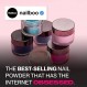 Nailboo PREMIUM(복숭아 글리터) 솔라 쉬머 네일 딥 파우더 DIY 네일 딥 파우더 오랫동안 지속되는 딥 네일 네일 딥 강화제 UV 램프가 필요하지 않으며 Nailboo Essential Liquids와 함께 사용 0.5oz.