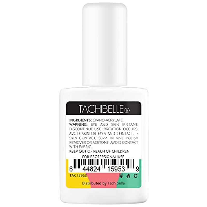 부러지고 갈라진 손톱을 위한 Tachibelle 전문 손톱 수리 키트. 긴급 간편 빠른 수정
