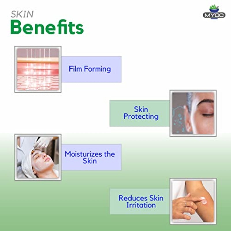 Myoc 아크릴레이트 코폴리머, 60gm | 순수, 비 GMO, 화장품 등급| 피부 관리, 헤어 관리 | 샴푸, 에멀젼, 세안제, 젤, 네일 제품에 사용됩니다.