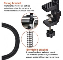 아크릴 네일 연습용 손, INFILILA 네일 연습용 손, 네일 트레이닝 핸드, 네일 팁 200개 포함 유연한 네일 연습용 핸드 키트, 초보자용 네일 파일 및 클리퍼