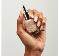 Nailtopia 바이오 공급, 칩 프리 네일 래커 - 완전 천연, 강화 비오틴 및 슈퍼푸드 주입 폴란드어 - 칩 방지 포뮬러 - 빠른 건조, 오래 지속되는 마모 - 모초 로코 - 0.41온스