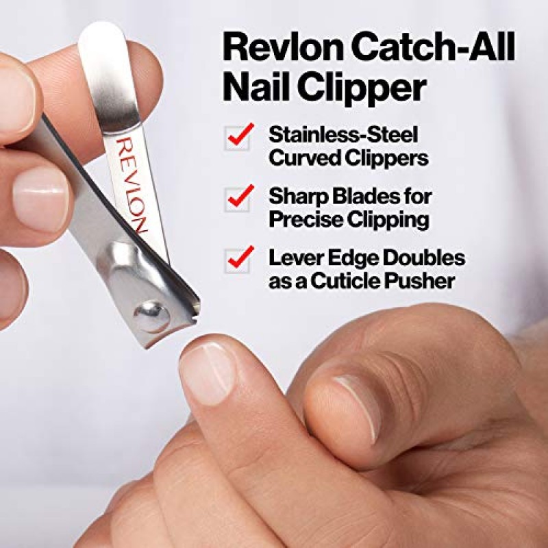 Revlon 캐치올 손톱깎이, 1개