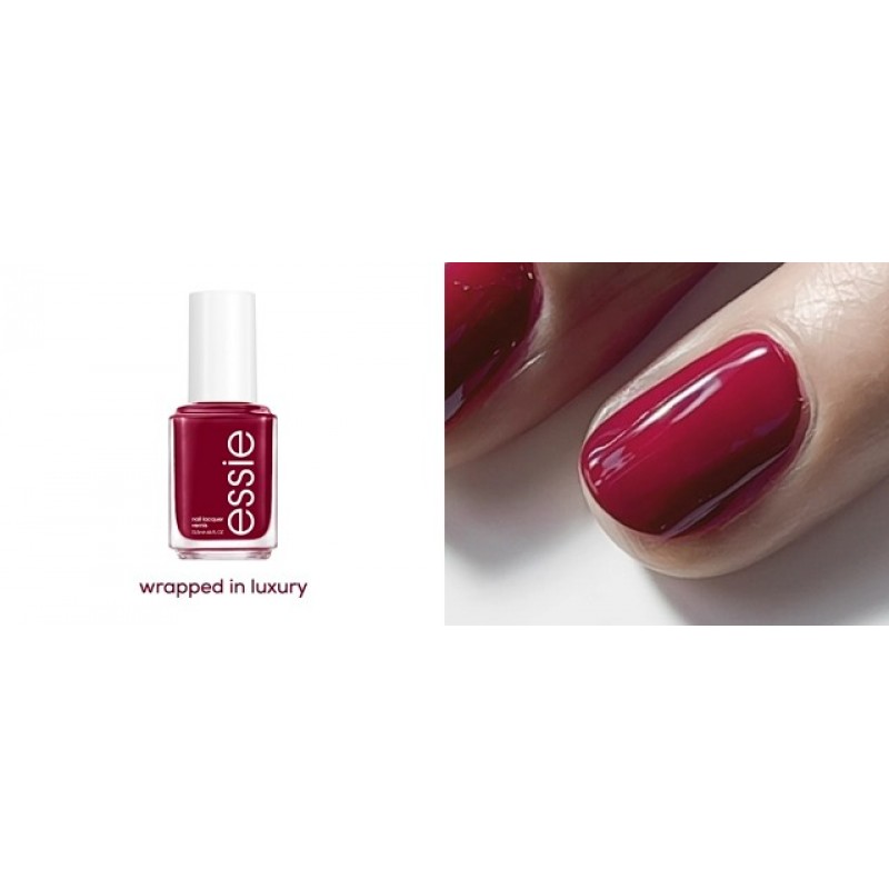 essie Salon-Quality Nail Polish, 8-Free 비건, 2022년 겨울, Warm Grey, Sleigh It, 0.46oz