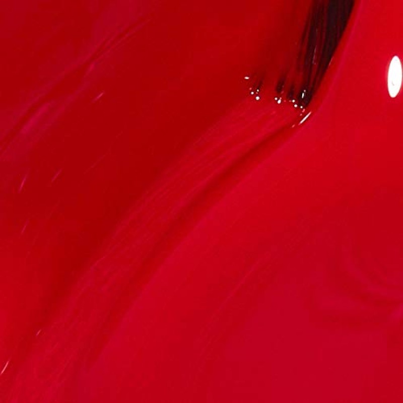 OPI 네일 래커, 불투명 & 바이브런트 크림 마감 레드 매니큐어, 최대 7일 지속, 칩 방지 및 빠른 건조, 빅 애플 레드, 0.5 fl oz