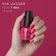 OPI 네일 래커, 불투명 & 바이브런트 크림 마감 레드 매니큐어, 최대 7일 지속, 칩 방지 및 빠른 건조, 빅 애플 레드, 0.5 fl oz