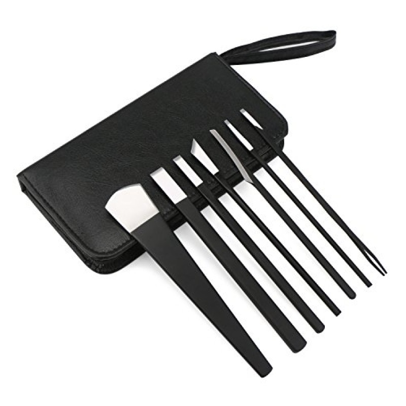 발용 페디큐어 나이프 세트, Segbeauty 7pcs 보관 가방이 포함된 자란 발톱 블레이드 도구, 고망간 강철 네일 나이프 큐티클 리무버, 네일 옥수수 캘러스용 전문 발 수리 날카로운 블레이드 키트