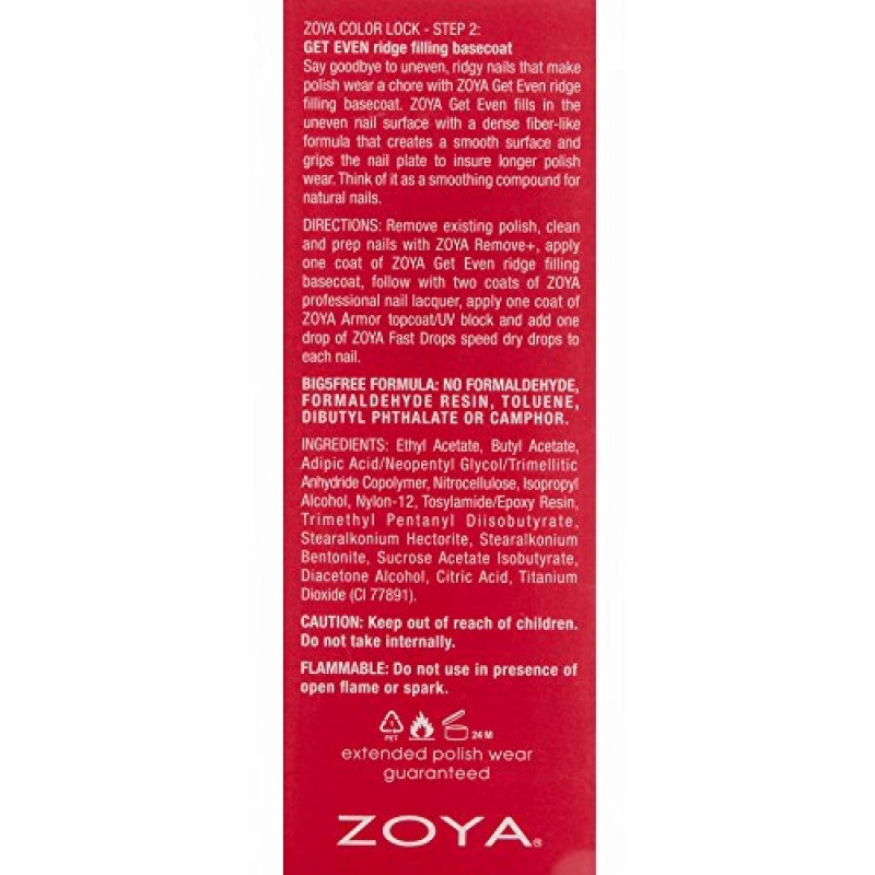 ZOYA 겟 이븐 릿지 필링 베이스코트
