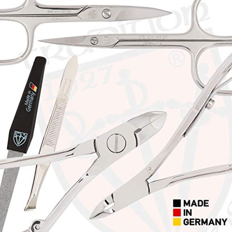 3 Swords Germany – 매니큐어 페디큐어 세트 키트 - 가죽