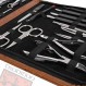 3 Swords 독일 - 전문가용 손가락 및 발가락 손톱 관리용 핀셋 파일 클리퍼 패션 가죽 케이스용 브랜드 품질 23피스 매니큐어 페디큐어 정리 ​​키트 세트, 선물 상자에 들어 있음, Made by 3 Swords(7452)