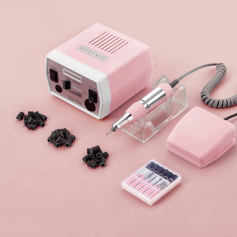 Makartt 네일 드릴 전기 네일 파일 JD700 아크릴 손톱용 네일 드릴 전문가용 30000RPM 매니큐어 도구 네일 용품 네일 딥 키트용 아크릴 네일 드릴 아크릴 파우더 폴리 네일 젤 B-01