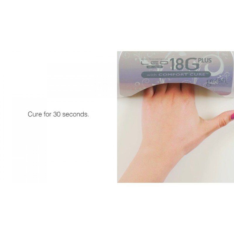 Gelish 18G: 전문가용 미용실 등급 36W, 3가지 타이머 설정 및 매니큐어 및 페디큐어용 보안경 - LED 매니큐어 경화 램프