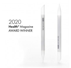 GERMANIKURE 6피스 매니큐어 세트(베이지 가죽 케이스) - 독일산 FINOX 스테인리스 스틸 도구, 체코산 유리 네일 케어 용품 – 전문 큐티클 및 네일 케어 키트