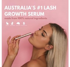 Lash Therapy Australia 래쉬 세럼, 속눈썹 성장 세럼, 래쉬 성장 세럼, 속눈썹 성장을 위한 속눈썹 세럼, 래쉬 부스트 세럼, 래쉬 강화 세럼, 크루얼티 프리, 3ml