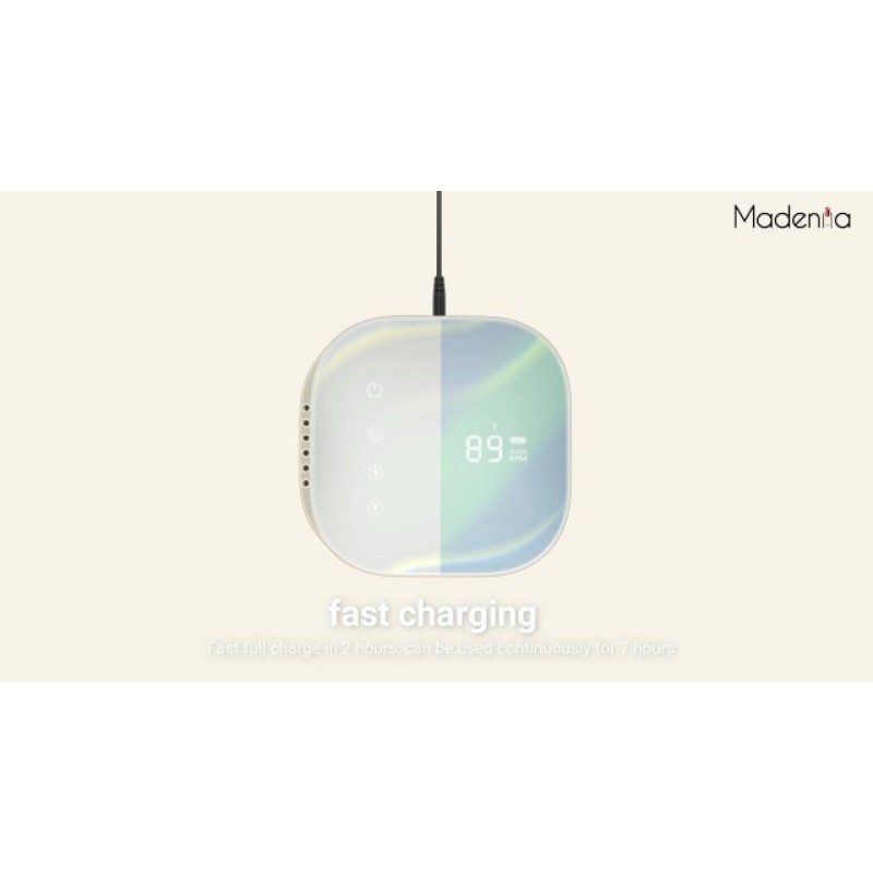 Madenia 아크릴 손톱용 충전식 네일 드릴, 전문 35000rpm 휴대용 네일 드릴 무선 매니큐어 드릴 머신 네일 아트 전기 네일 파일