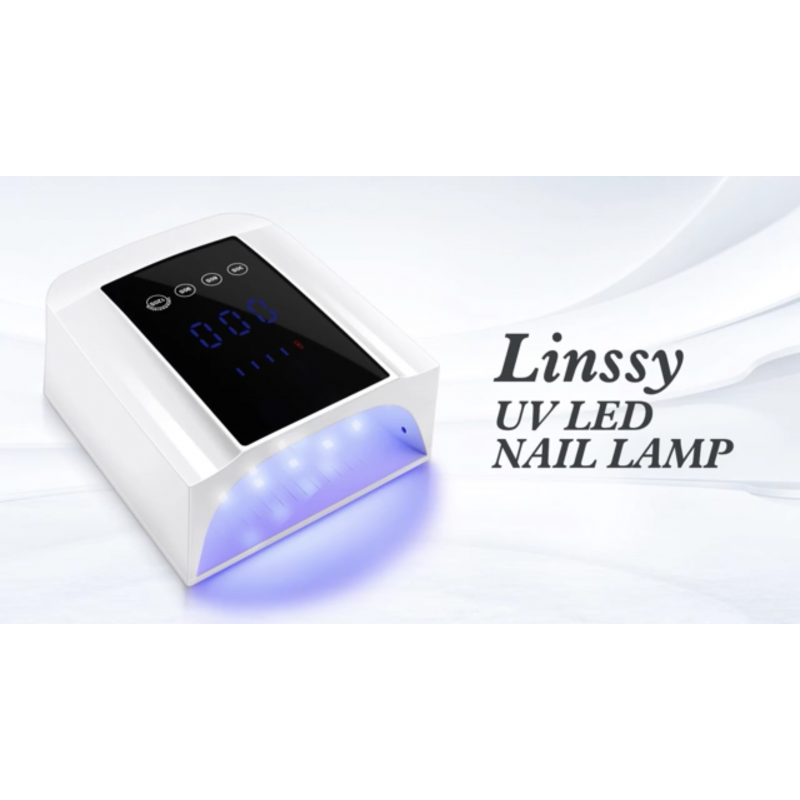 손톱용 72W 전문 자외선 | 타이머 4개를 갖춘 충전식 무선 UV LED 네일 램프 | 대형 LCD 디스플레이를 갖춘 전문가용 네일 드라이어